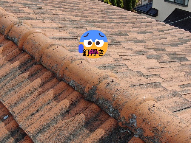 釘浮き