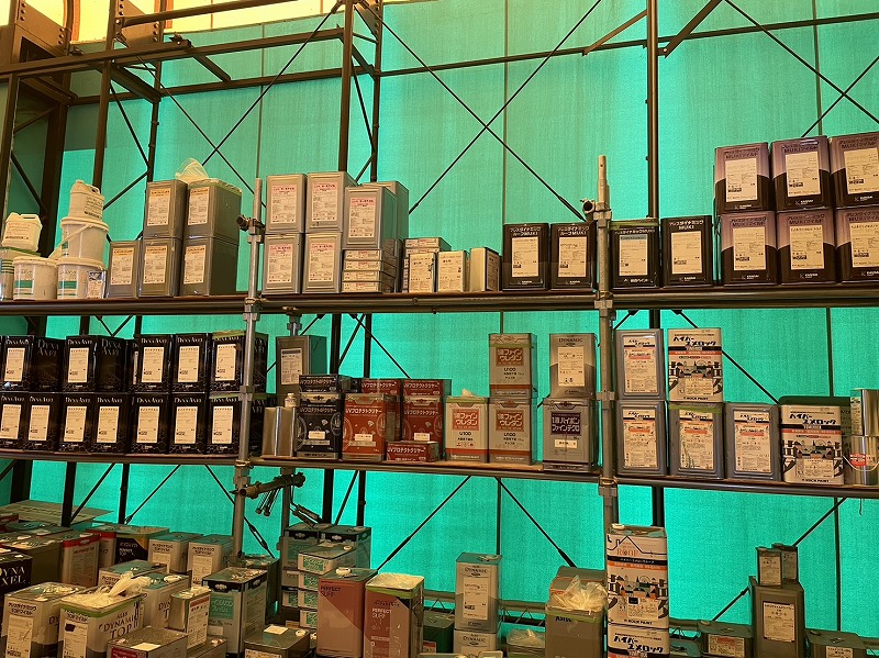 塗料の種類は豊富です