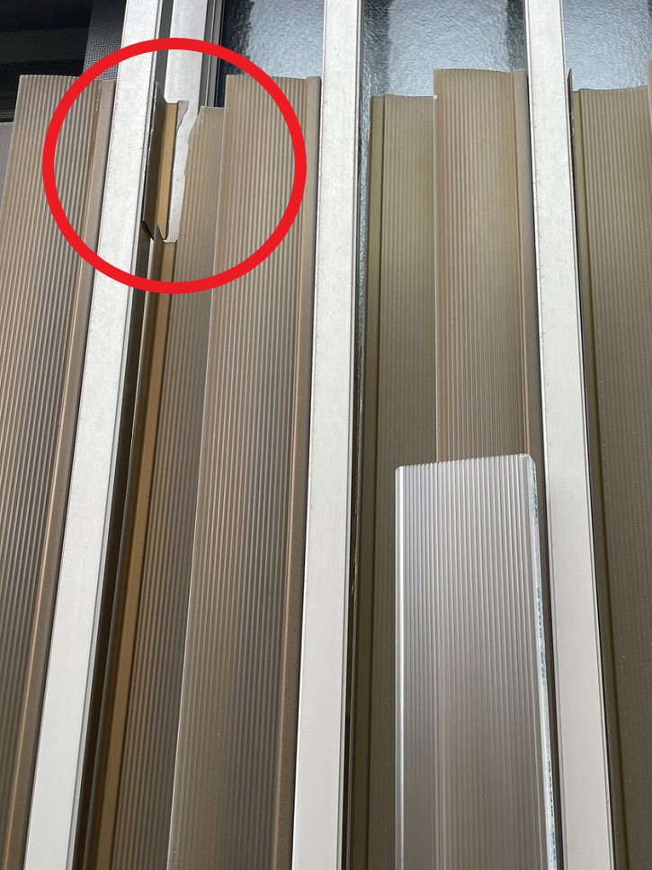 割れた窓ミラン