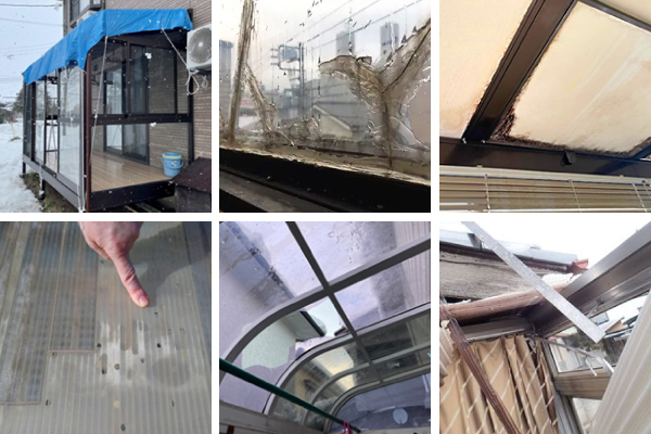 サンルームの雨漏りは大丈夫？雨漏りの原因は？ご説明します！