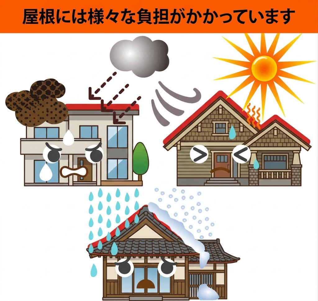 棟瓦が強風で被害に・・・二次災害を防ぐためにもメンテナンスしましょう！