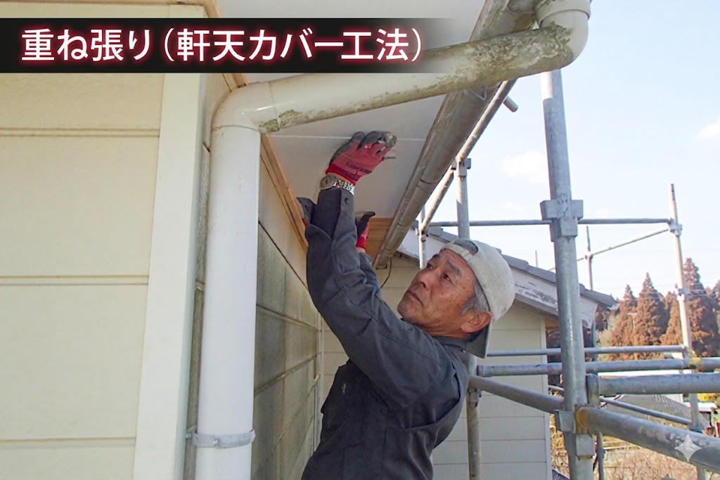 軒天工事　放置はNG！住宅の寿命に関わります！