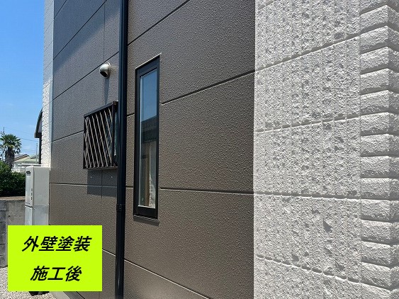 外壁塗装後