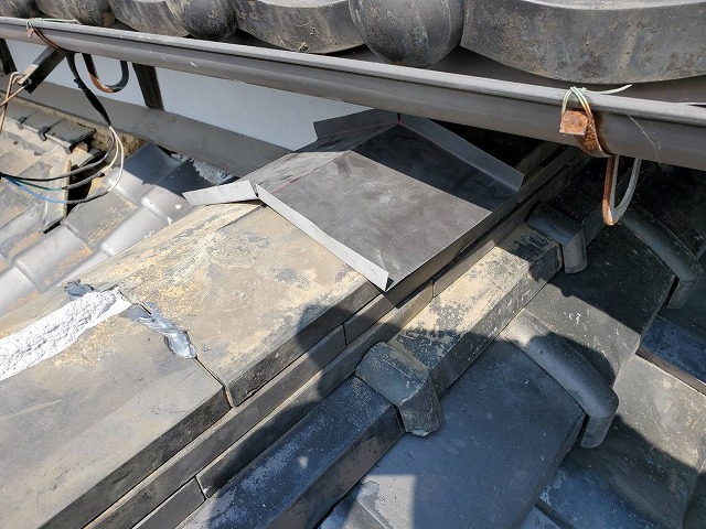 板金を使った雨仕舞