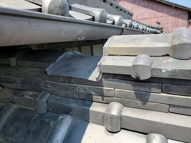 板金を使った雨仕舞