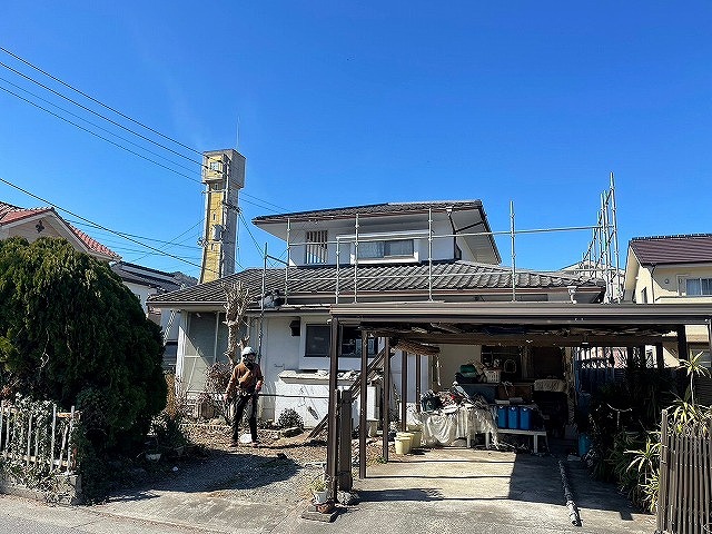 築45年のセキスイで建てた2階建て住宅