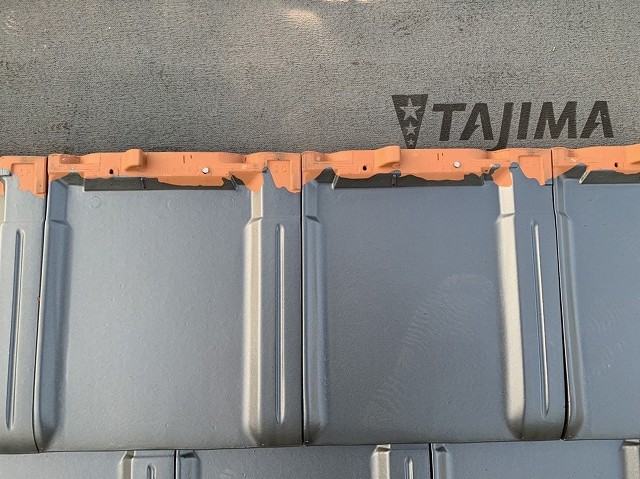 陶器平板瓦の施工