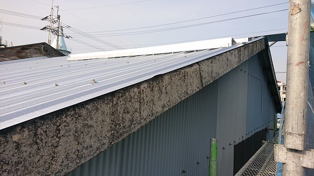 スレートのケラバ部材