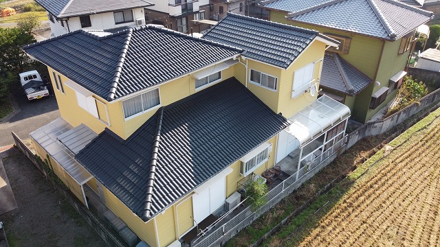 リフォーム後の新居浜市M様邸　西面