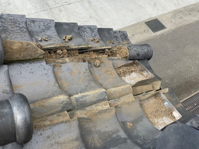 松山市　風切丸の解体