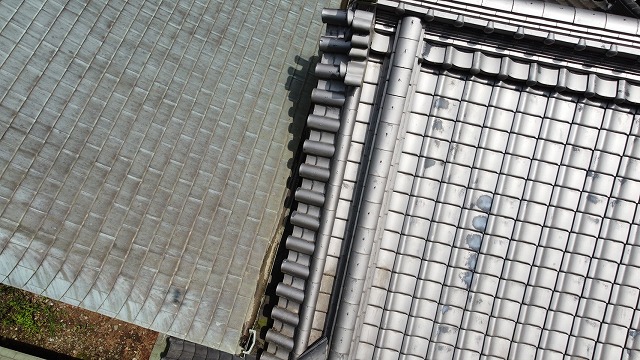 ゴミのない雨樋