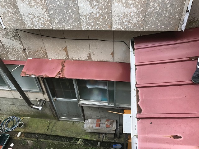 屋根錆び調査2