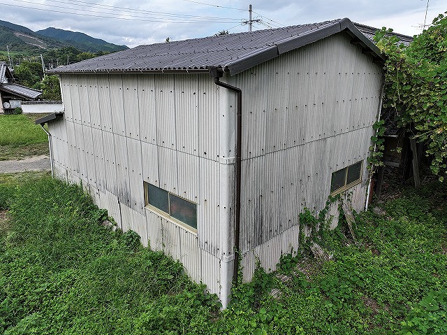 倉庫の雨樋