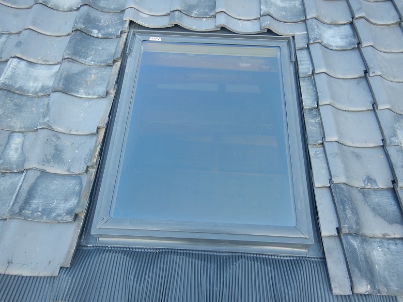 取り付けた天窓その①