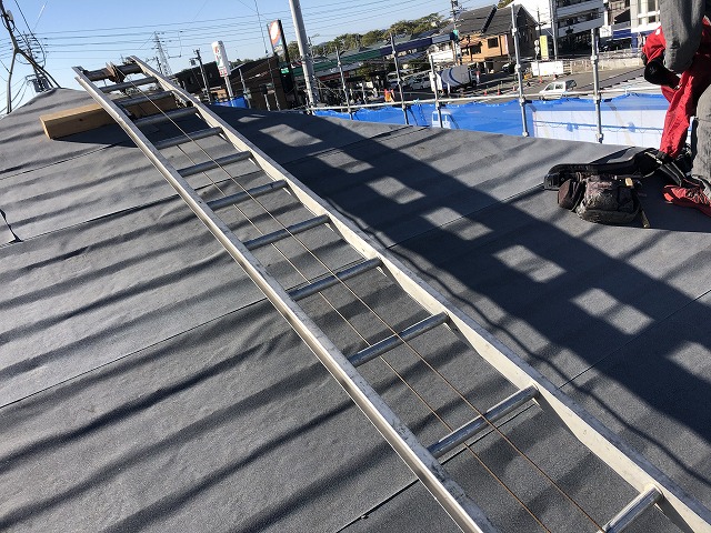 荷揚げ機の設置