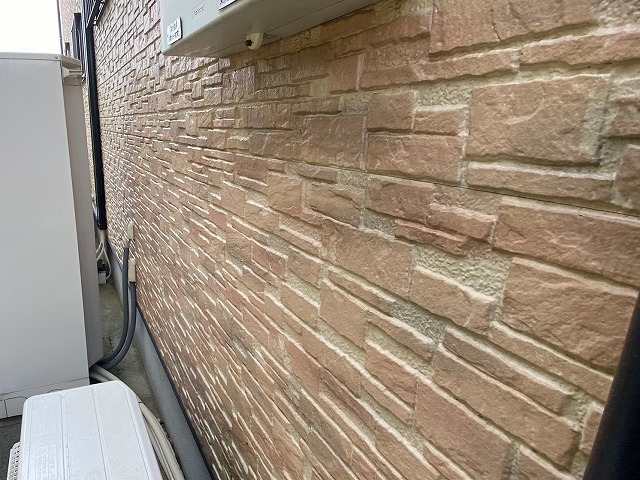 レンガ調のサイディングボード