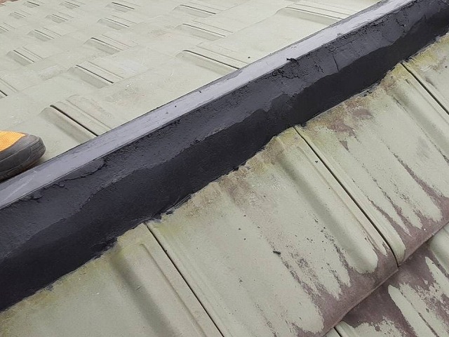 強化棟下地が整った状態