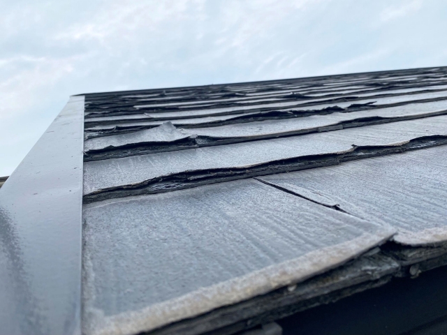 層間剝離が起こっている常陸大宮市市のパミール