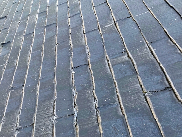 5年前に塗装を行ったスレート屋根