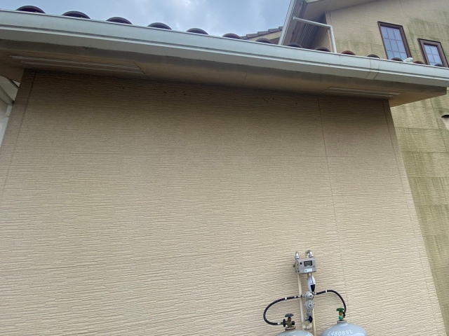 一階の外壁は状態が良い