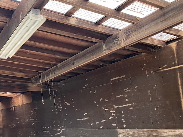 鳥よけのネットの設置を希望