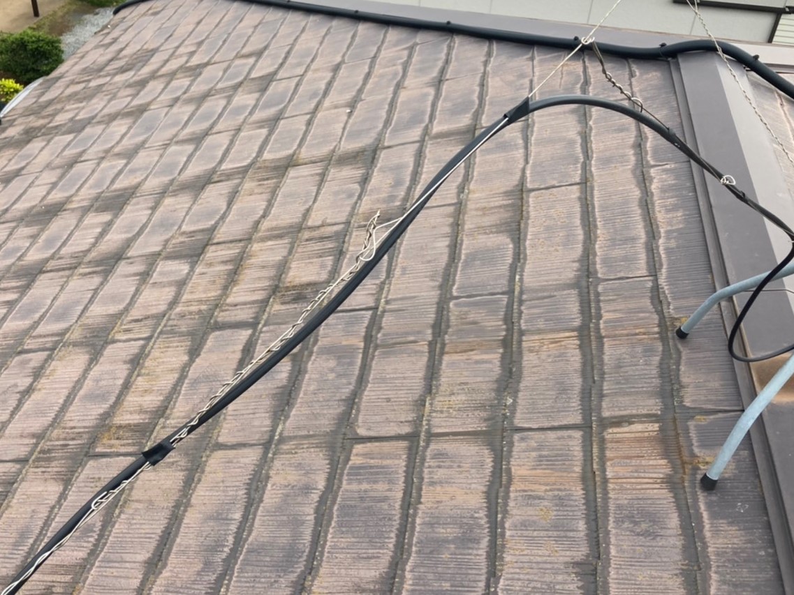 10.塗膜が残っていれば　ある程度は雨が流してくれるが・・