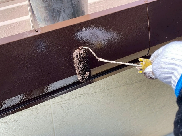 細かな部材が多い付帯部は塗膜の耐久性と仕上がりの美しさが大切