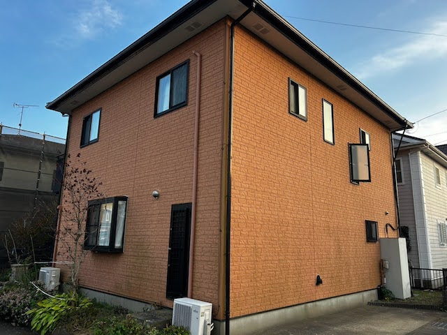 ひたちなか市　軒天脱落修繕　施工後の写真
