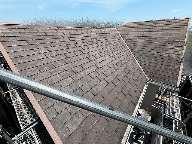 デッキブラシを使用した手洗いで汚れが取れたスぺリアルNEO