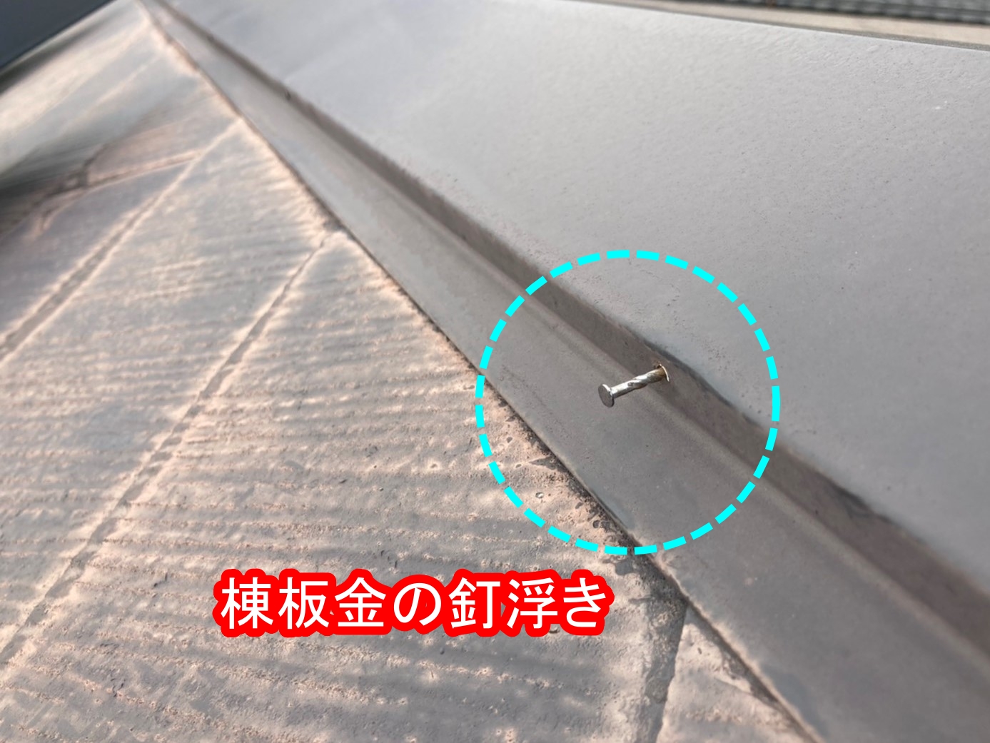 11.でも、それよりも気になったのは　釘浮き