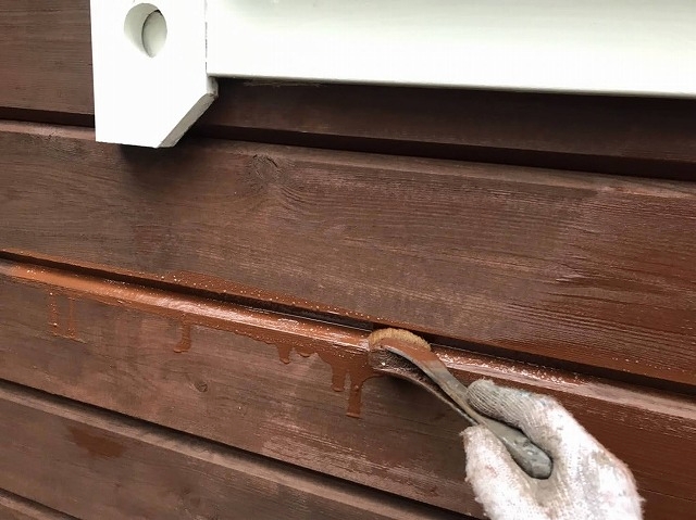 木材保護塗料キシラデコールの重ね塗り