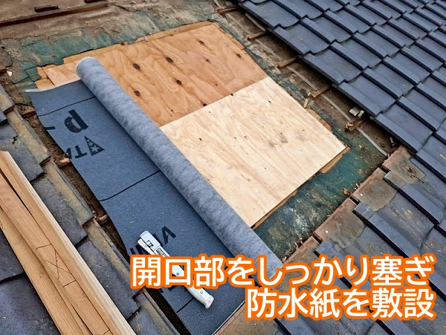 年数が経った天窓は雨漏りのリスクが高い