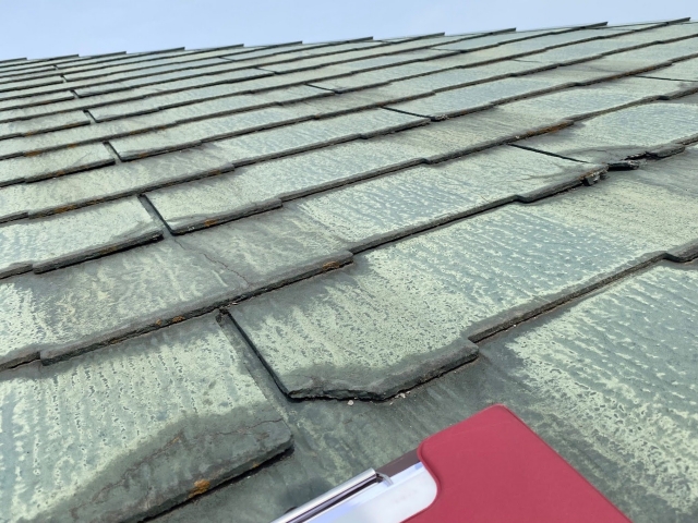 塗装には不向きな常陸太田市のコロニアルスレート