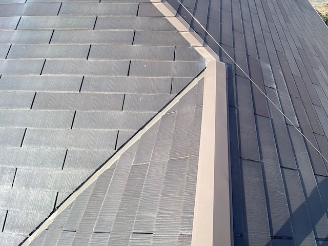 日立市化粧スレート屋根カバー工法重ね葺き