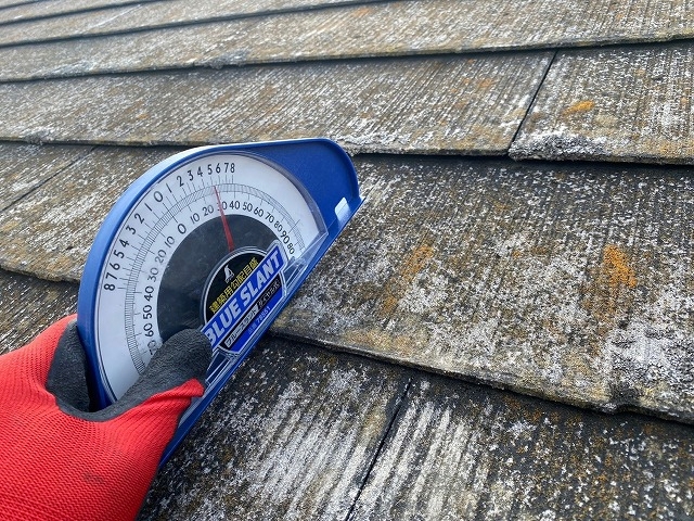 コロニアル屋根は5寸勾配