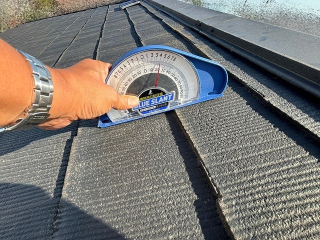 4寸勾配のコロニアル屋根