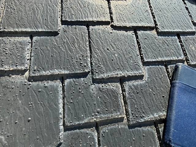 塗装後に広がった塗膜の膨れ