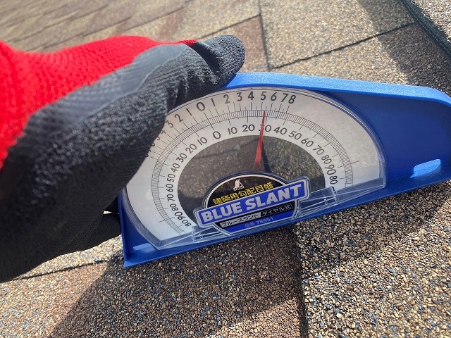 アスファルトシングル屋根の勾配は5.5寸