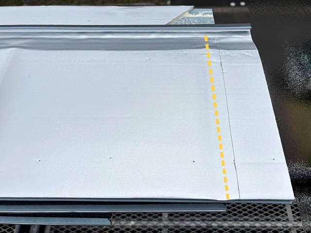 スーパーガルテクトの端部の処理