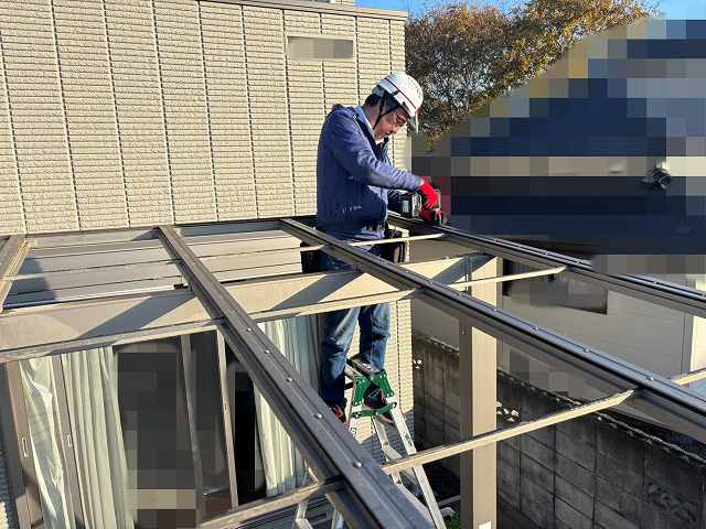 フレームの固定調整