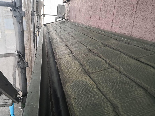 工事前の結城市の下屋根