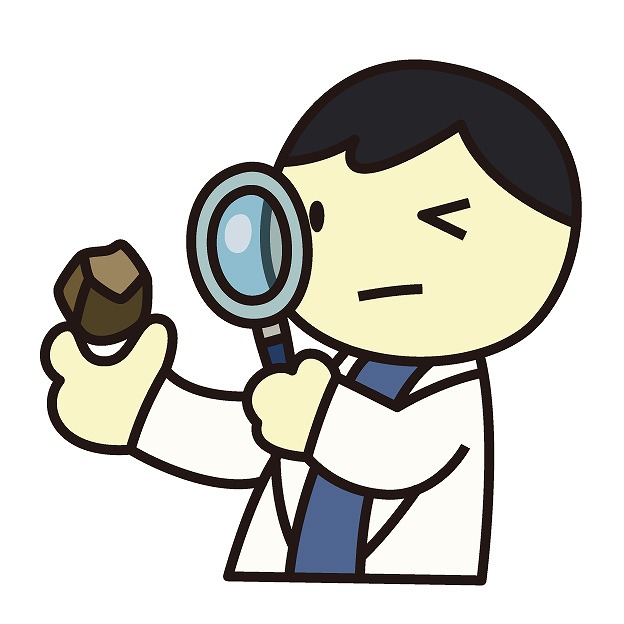 研究をしているイメージのイラスト