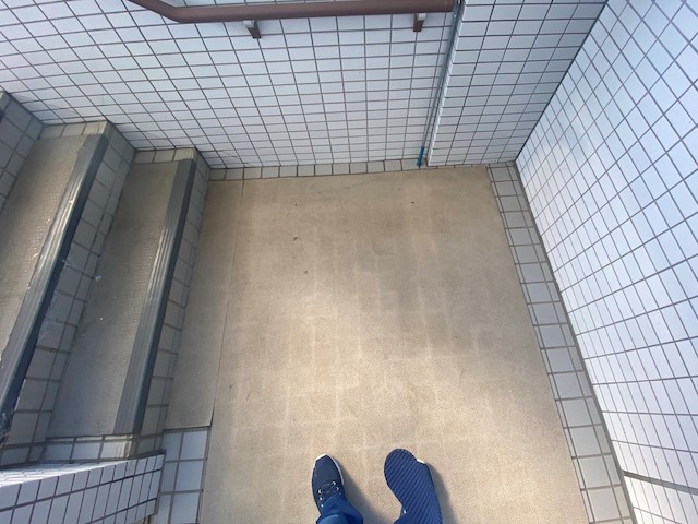 1階と2階を結ぶ踊り場