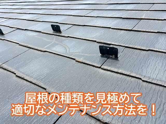 屋根の種類を見極めて適切な改修方法を選ぶ