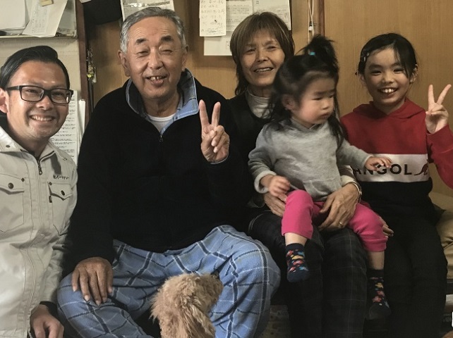 茨城県内のお客様と街屋根スタッフ