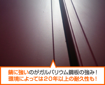 金属屋根葺き替えガルバリウム鋼板がお勧め