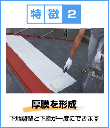 下地調整と下塗りが一度にできるベスコロフィラー