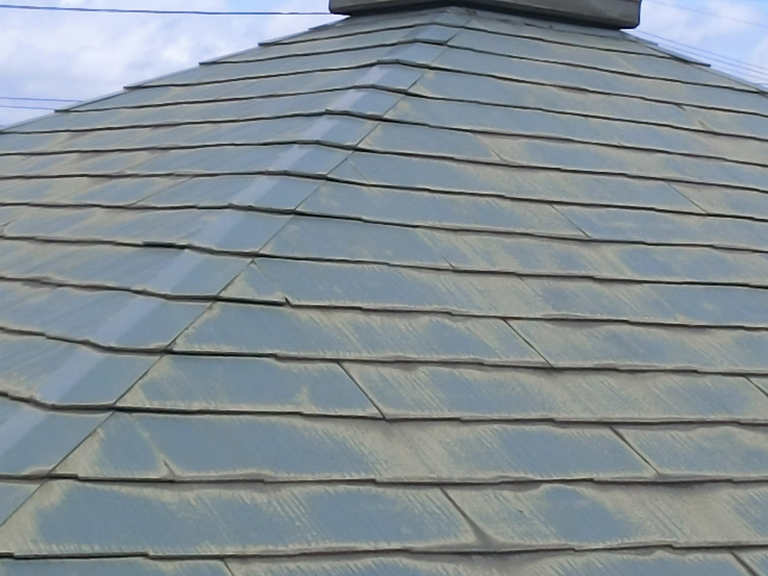 20年経過したミサワホーム竣工の屋根