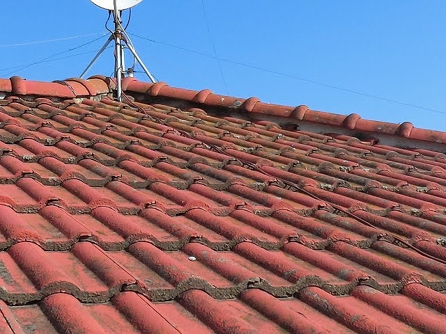 ニエル瓦屋根葺き替え工事前