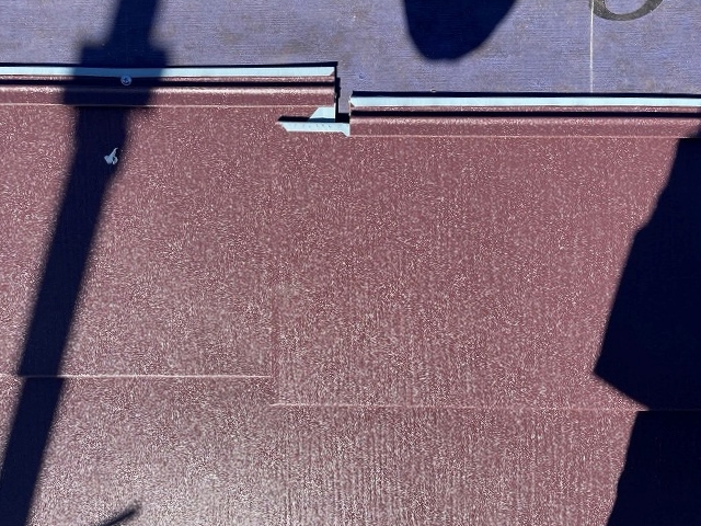 断熱材が入っていない箇所が重ね代